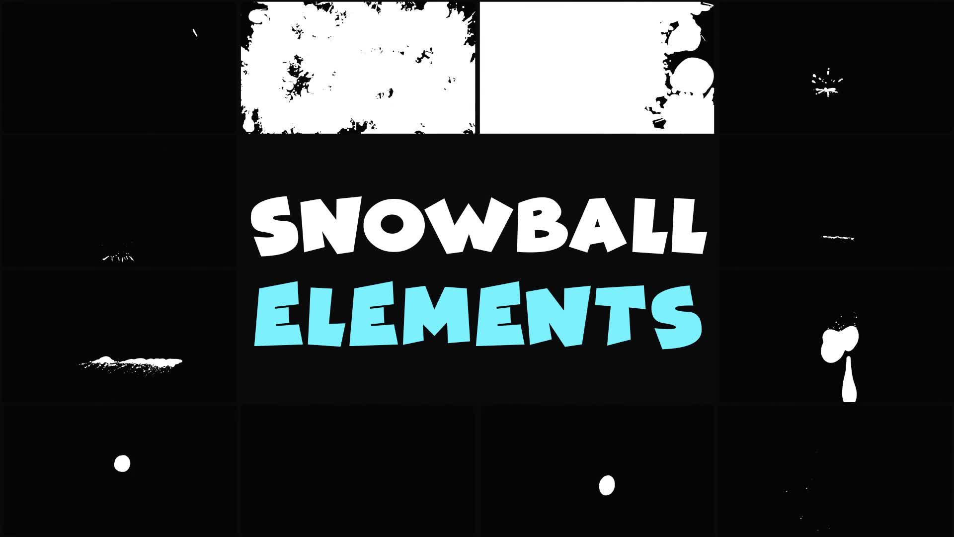 Snowball Elements | Premiere Pro MOGRT Videohive 29648324 Premiere Pro Image 1