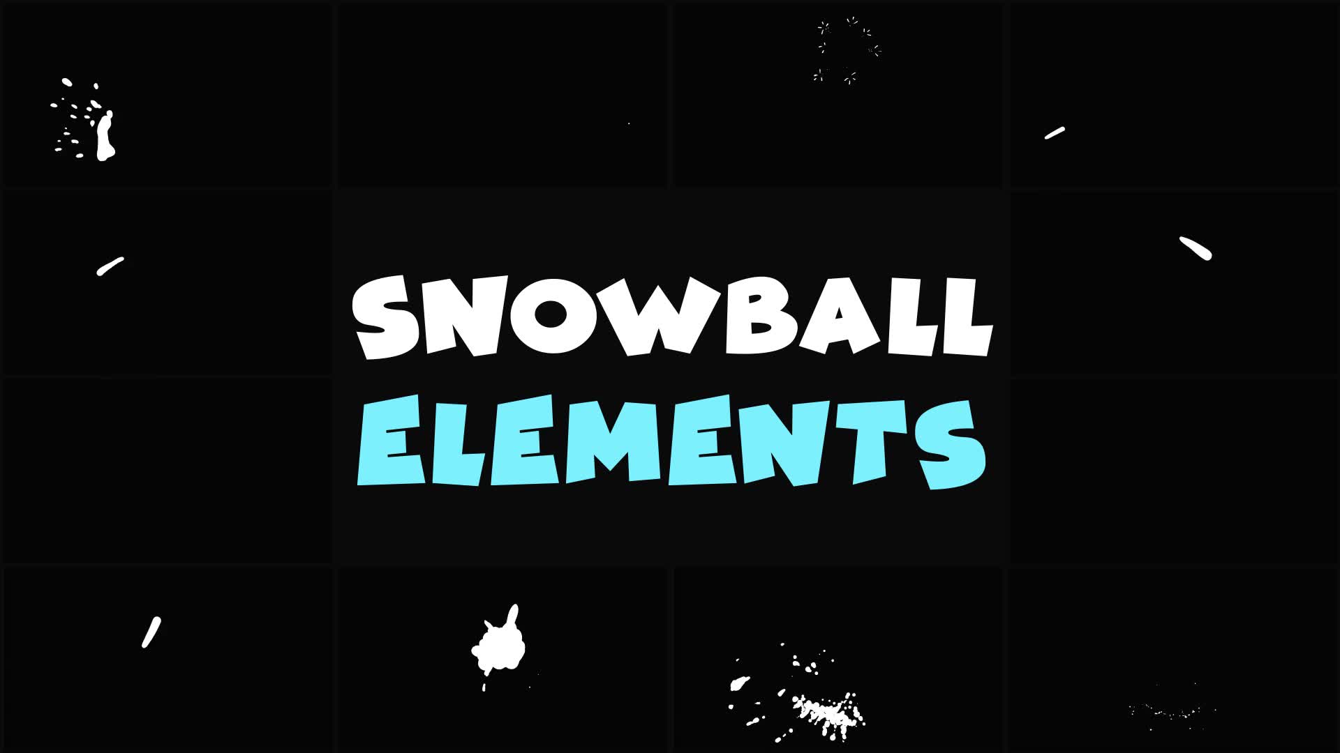 Snowball Elements | Premiere Pro MOGRT Videohive 29648324 Premiere Pro Image 2