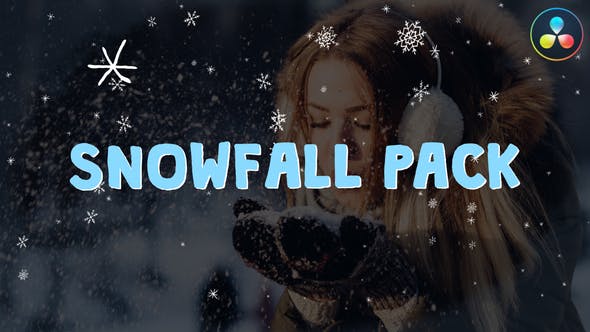 Snowfall Pack | DaVinci Resolve - Videohive 34988681 Download