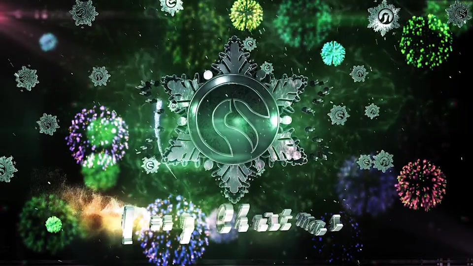 Snowflake Christmas Logo - Download Videohive 22994939