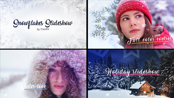 Snowflake Slideshow - Download Videohive 19185024