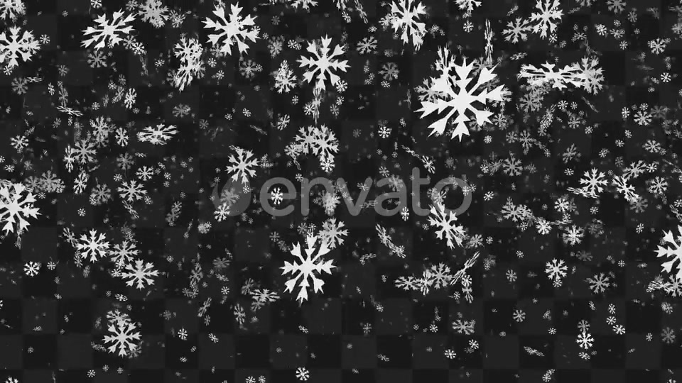 Snowflakes 4K Videohive 25283648 Motion Graphics Image 3
