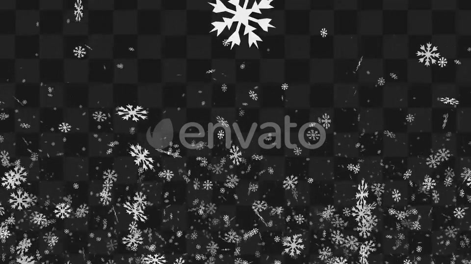 Snowflakes 4K Videohive 25283648 Motion Graphics Image 5