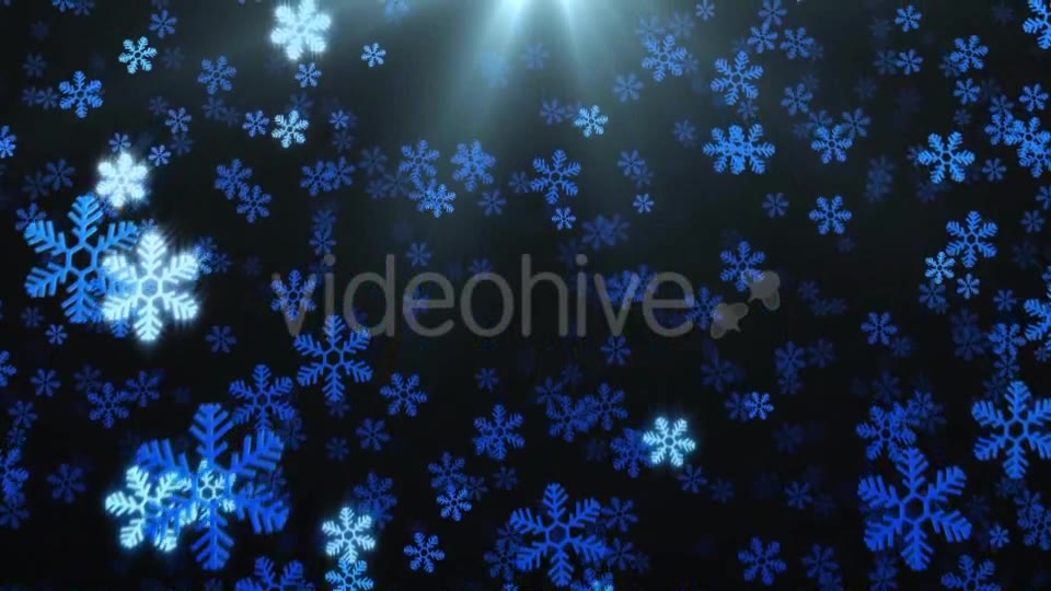 Snowflakes Abstract Background 2 - Download Videohive 19054547