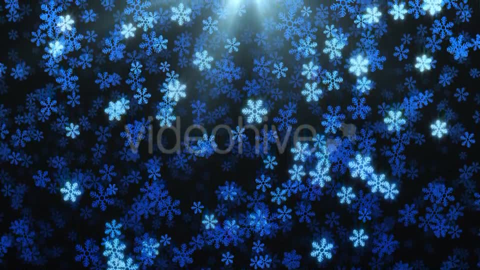 Snowflakes Abstract Background - Download Videohive 19029980