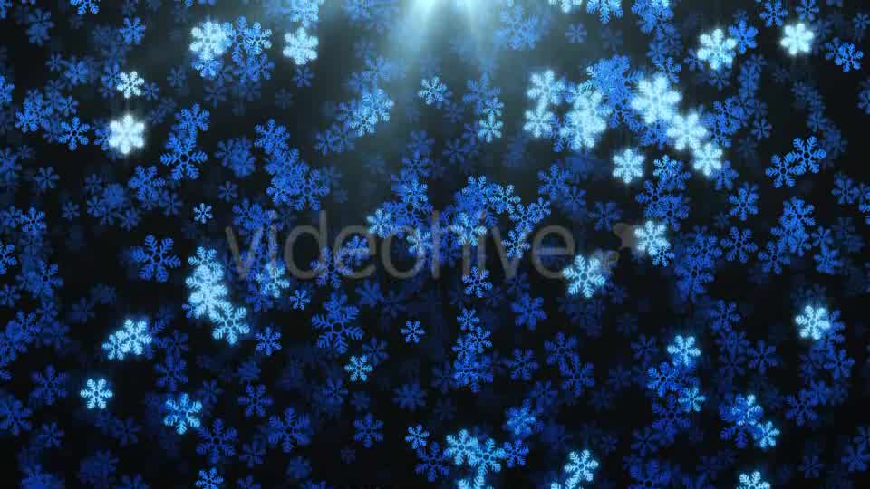 Snowflakes Abstract Background - Download Videohive 19029980