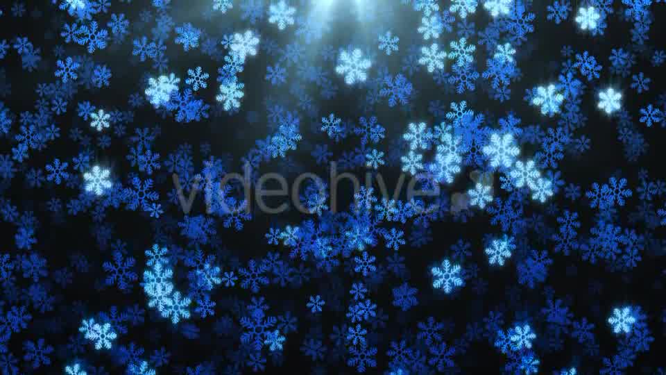 Snowflakes Abstract Background - Download Videohive 19029980