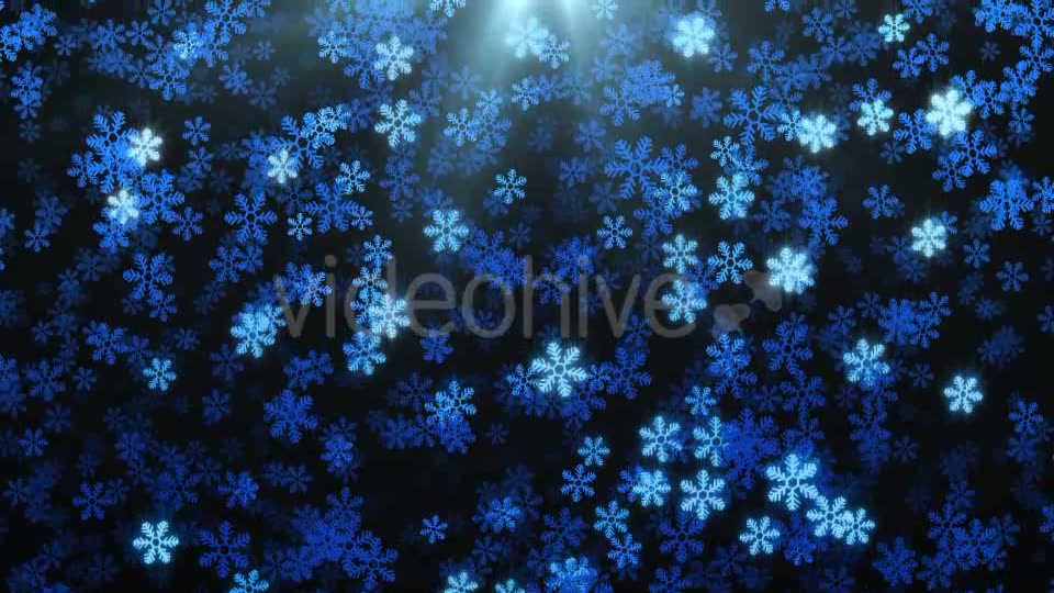 Snowflakes Abstract Background - Download Videohive 19029980