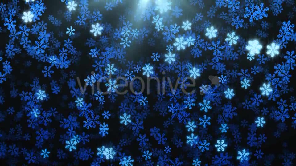 Snowflakes Abstract Background - Download Videohive 19029980