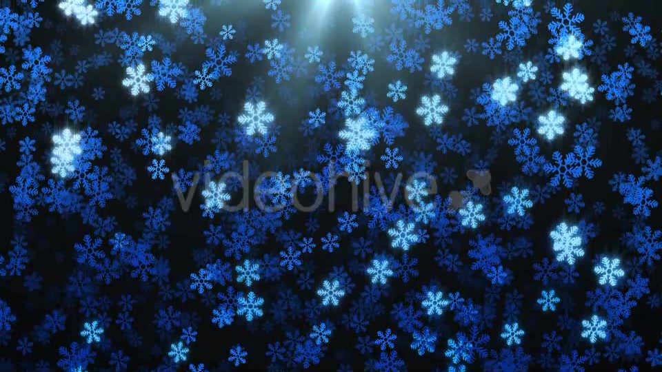 Snowflakes Abstract Background - Download Videohive 19029980