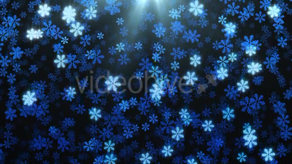 Snowflakes Abstract Background - Download Videohive 19029980