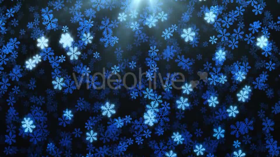 Snowflakes Abstract Background - Download Videohive 19029980