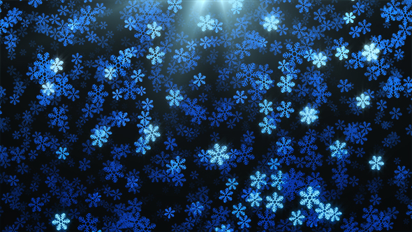 Snowflakes Abstract Background - Download Videohive 19029980