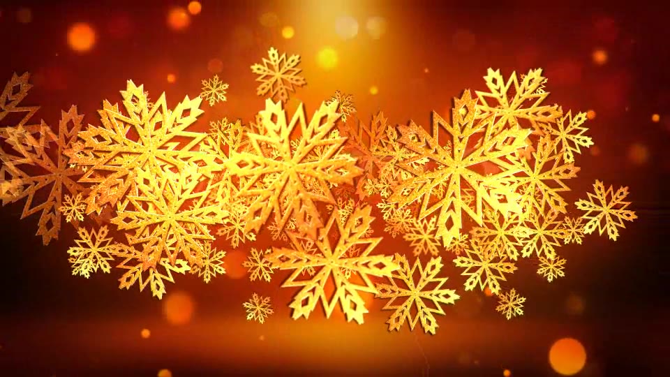 Snowflakes Logo - Download Videohive 6122075