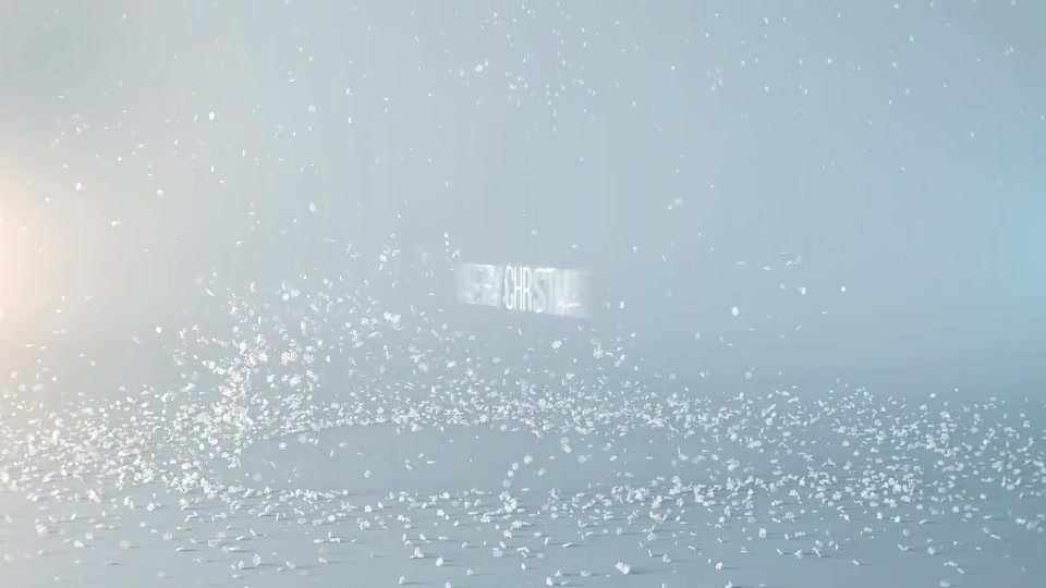 Snowflakes Opener 2 Videohive 19119865 After Effects Image 2