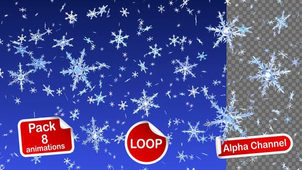 Snowflakes - Videohive 142431 Download