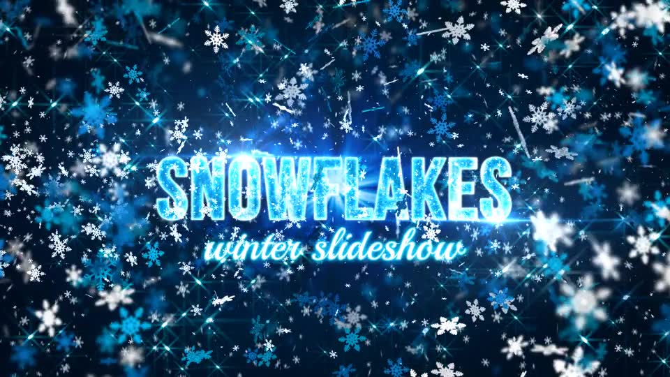 Snowflakes (winter slideshow) - Download Videohive 9705175