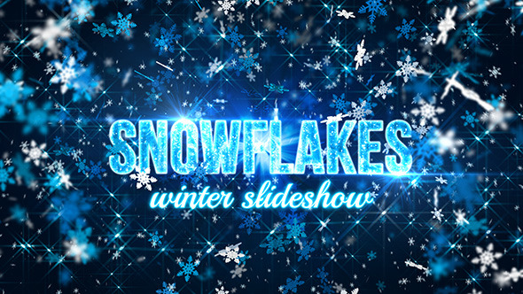 Snowflakes (winter slideshow) - Download Videohive 9705175