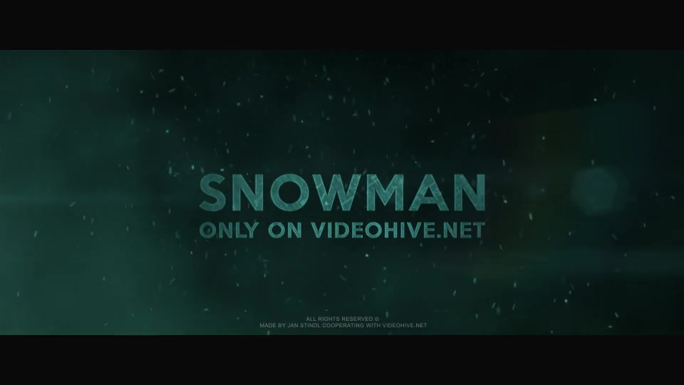 Snowman Videohive 21075168 After Effects Image 9