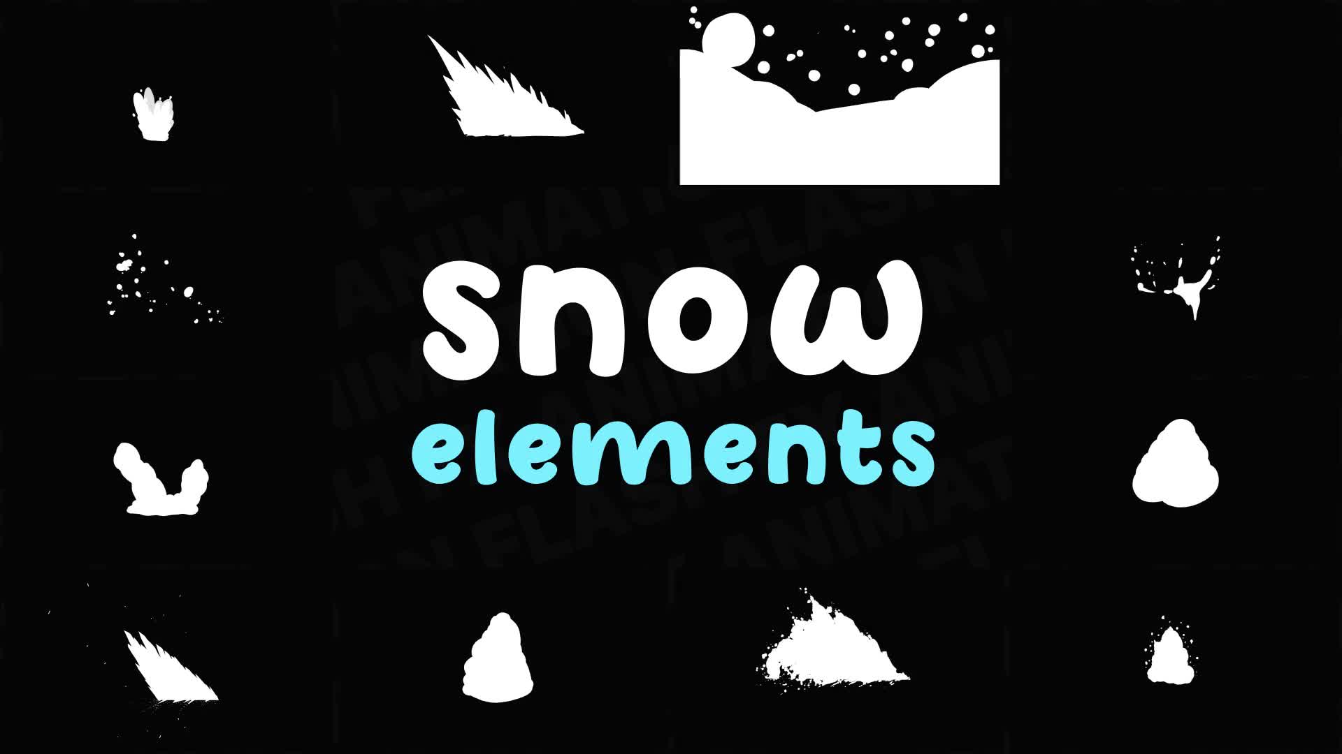 Snowy Elements | After Effects Videohive 29621259 After Effects Image 1