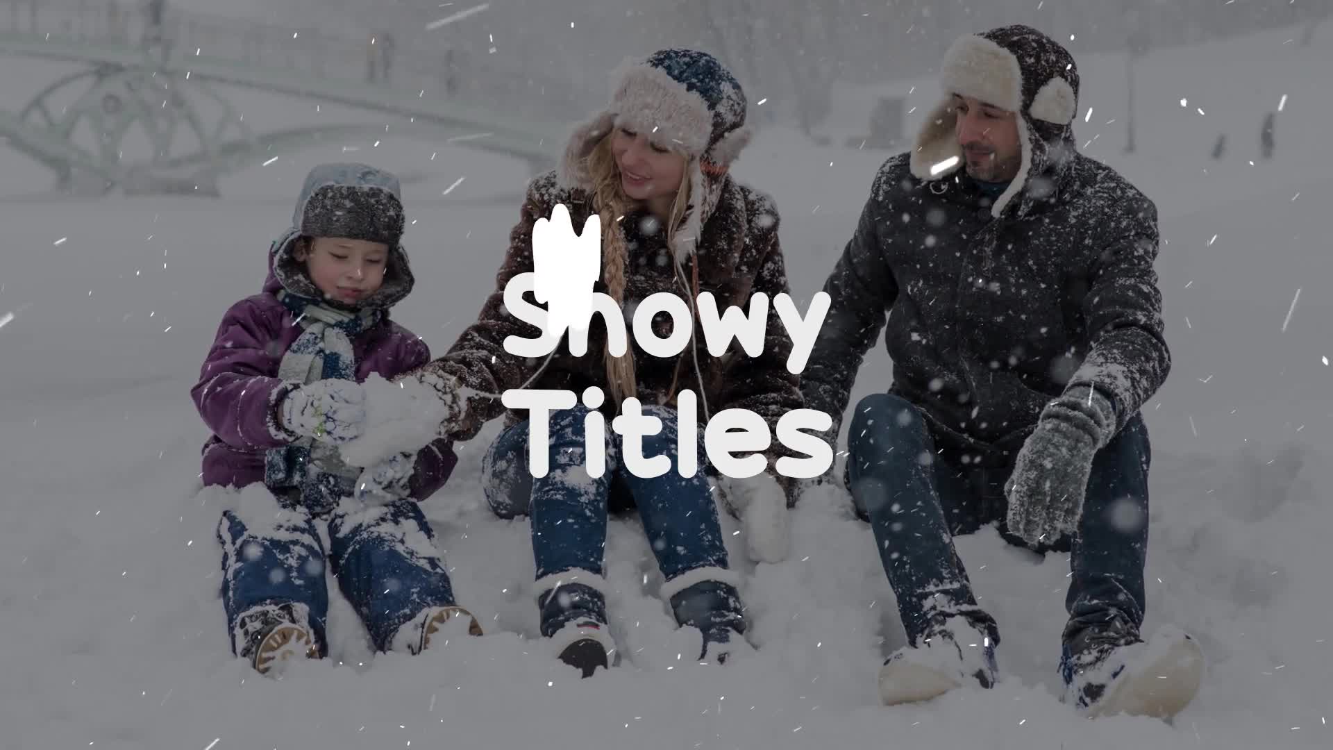 Snowy Titles | FCPX Videohive 25382372 Apple Motion Image 1