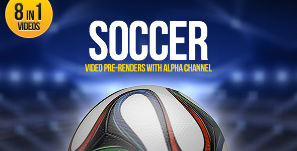 Soccer Ball Brazil 8in1 - Download Videohive 7858689