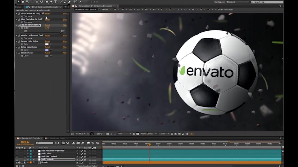 Soccer Ball Logo Reveals - Download Videohive 20715311