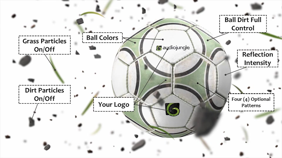 Soccer Ball Logo Reveals - Download Videohive 20715311