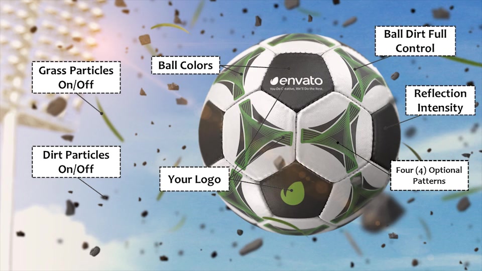 Soccer Ball Logo Reveals - Download Videohive 20715311