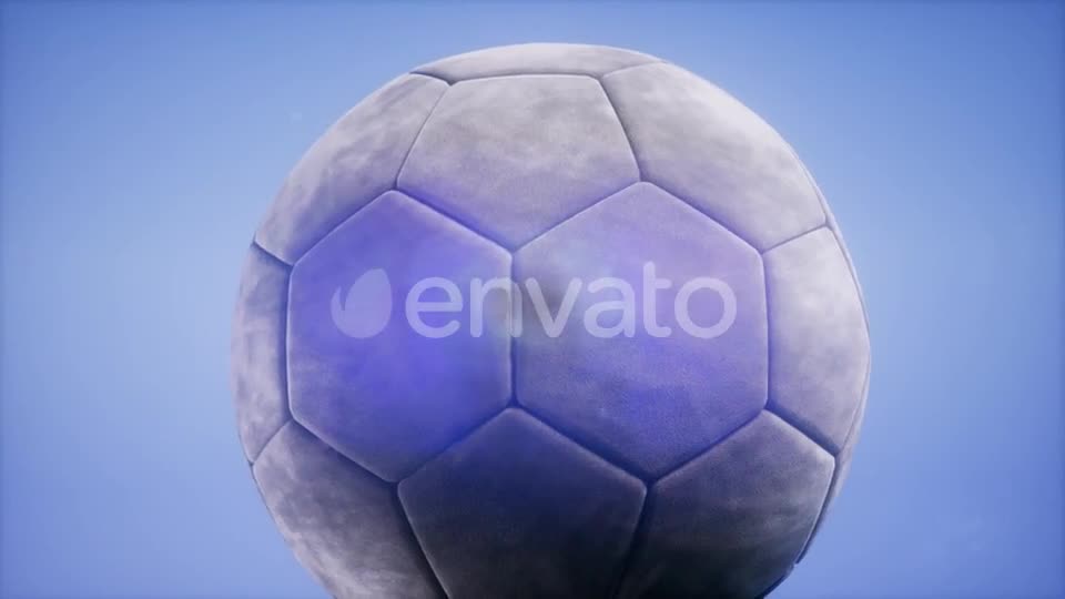 Soccer Ball on Blue Sky Background - Download Videohive 21742610