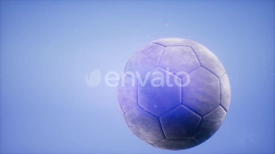 Soccer Ball on Blue Sky Background - Download Videohive 21742610