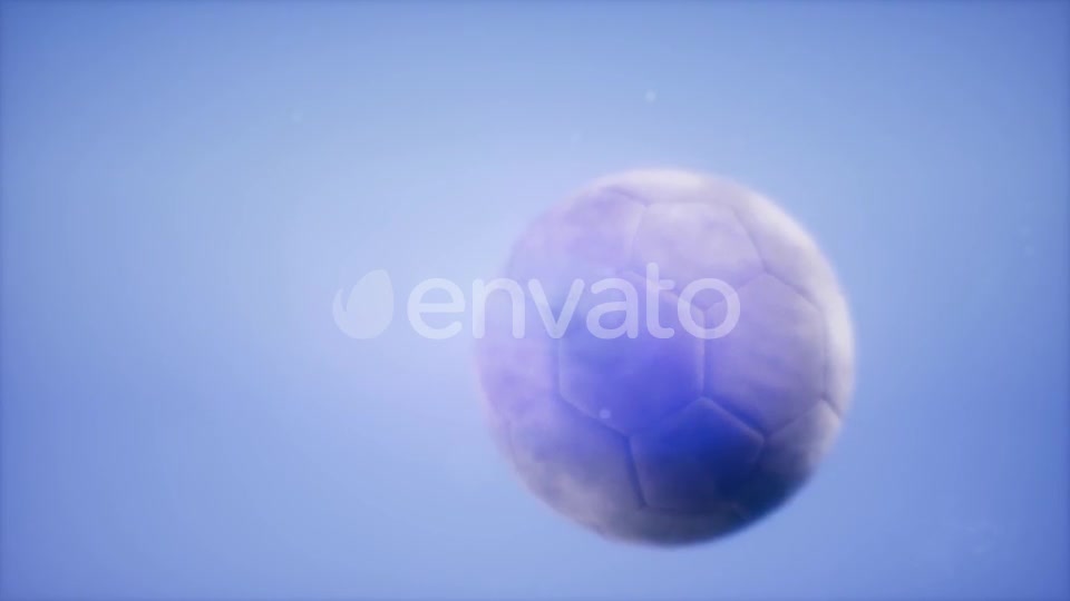 Soccer Ball on Blue Sky Background - Download Videohive 21742610