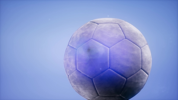 Soccer Ball on Blue Sky Background - Download Videohive 21742610