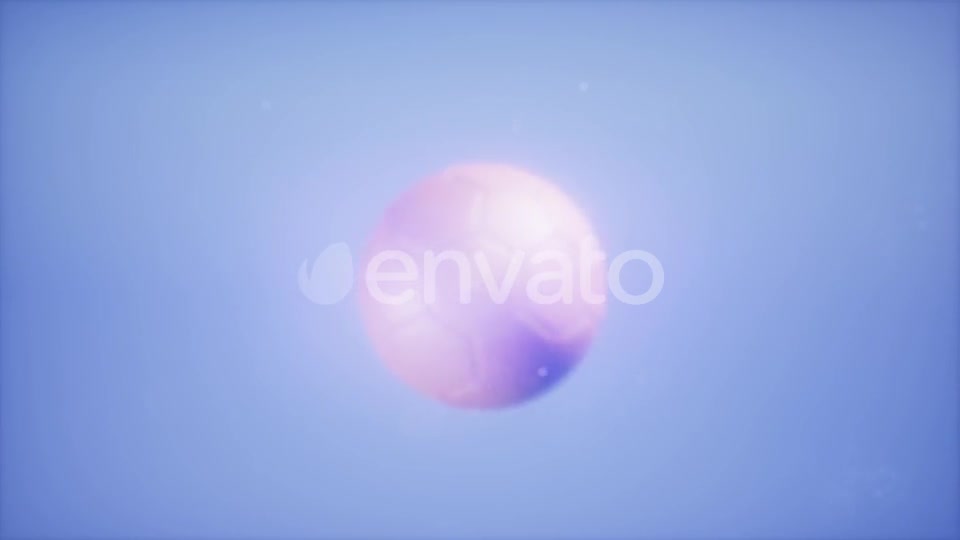 Soccer Ball on Blue Sky Background - Download Videohive 21902931
