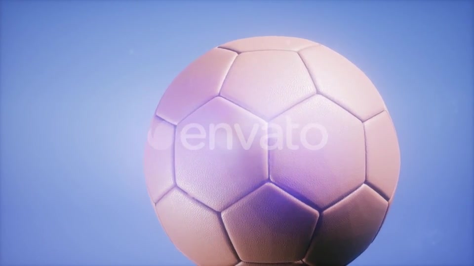 Soccer Ball on Blue Sky Background - Download Videohive 21902931