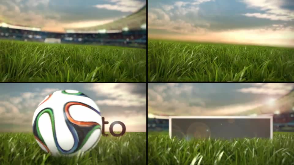 Soccer Ball Rolling Across The Field - Download Videohive 7201258