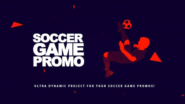 Soccer Game Promo - Videohive Download 22603673