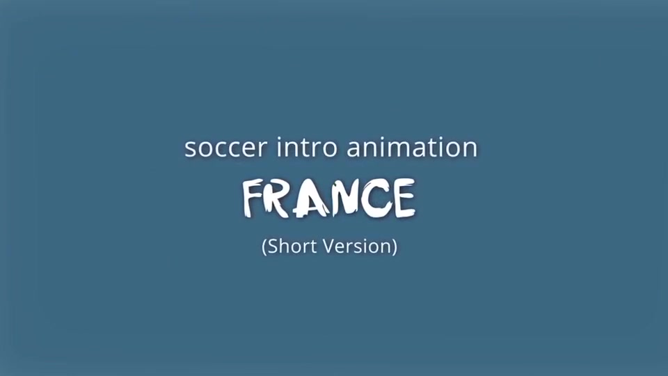 Soccer Intro Animation - Download Videohive 7839443