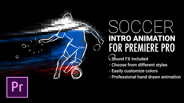 Soccer Intro Animation For Premiere Pro - Download Videohive 22032378