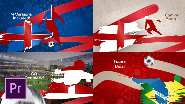 Soccer Intro Opener For Premiere Pro - Download Videohive 22096397