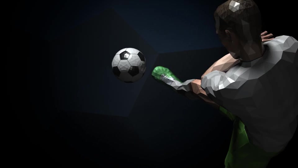 Soccer Kick Player Logo Videohive 16437927 After Effects Image 2