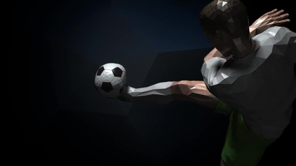 Soccer Kick Player Logo Videohive 16437927 After Effects Image 3