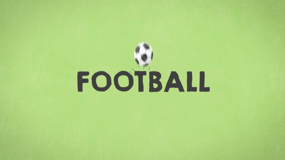 Soccer Kinetic Typography Cartoon - Download Videohive 7834684