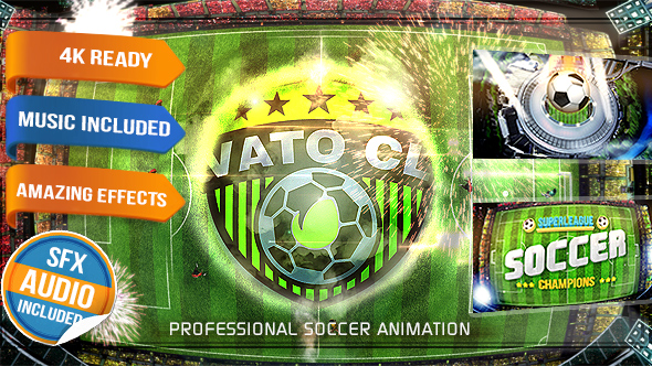 Soccer Logo Opener Football Intro - Download Videohive 15993628