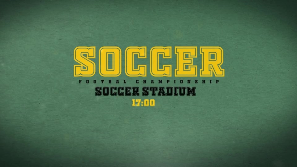 Soccer Opener 2 Videohive 24036862 After Effects Image 5