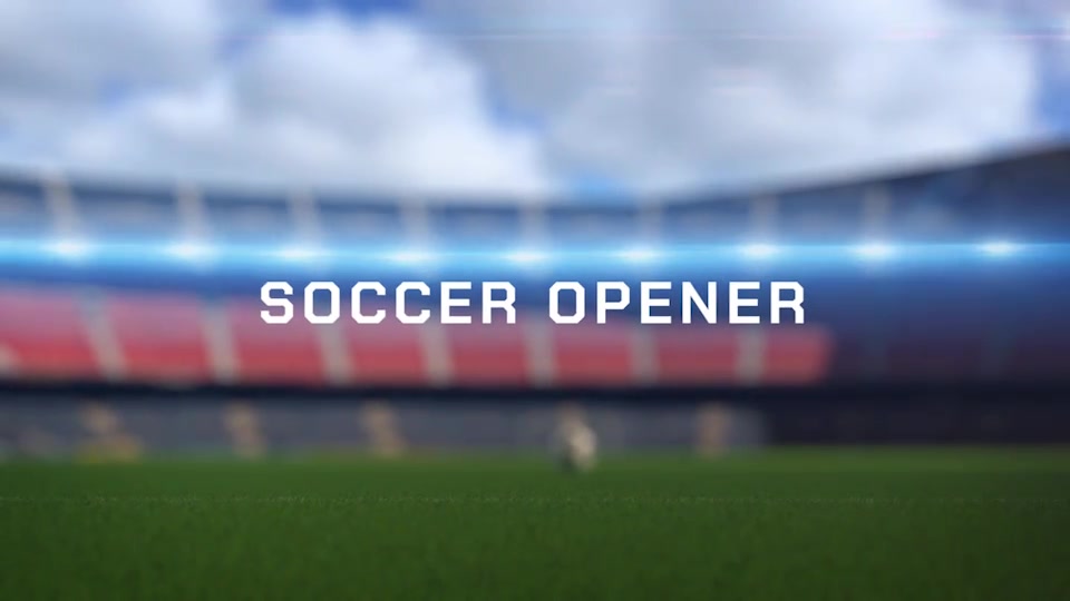 Soccer Opener 33408563 Videohive Download Rapid After Effects