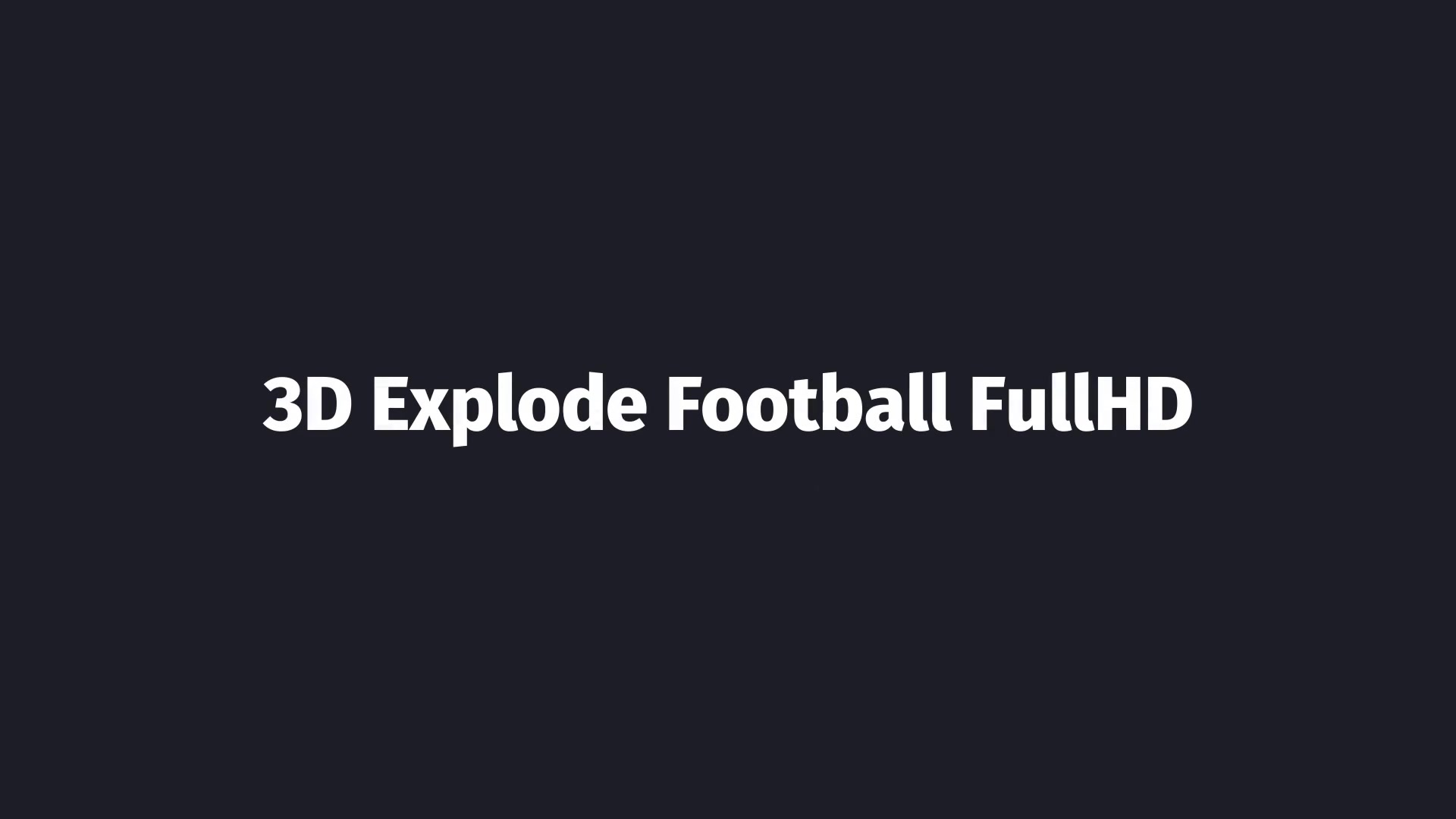 Soccer Opener - Download Videohive 158748