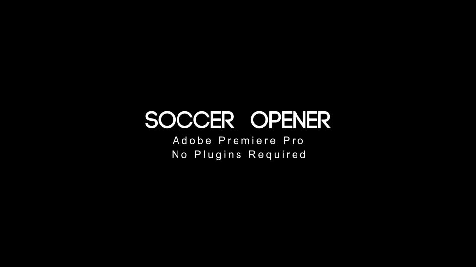 Soccer Opener Premiere Pro - Download Videohive 22017014