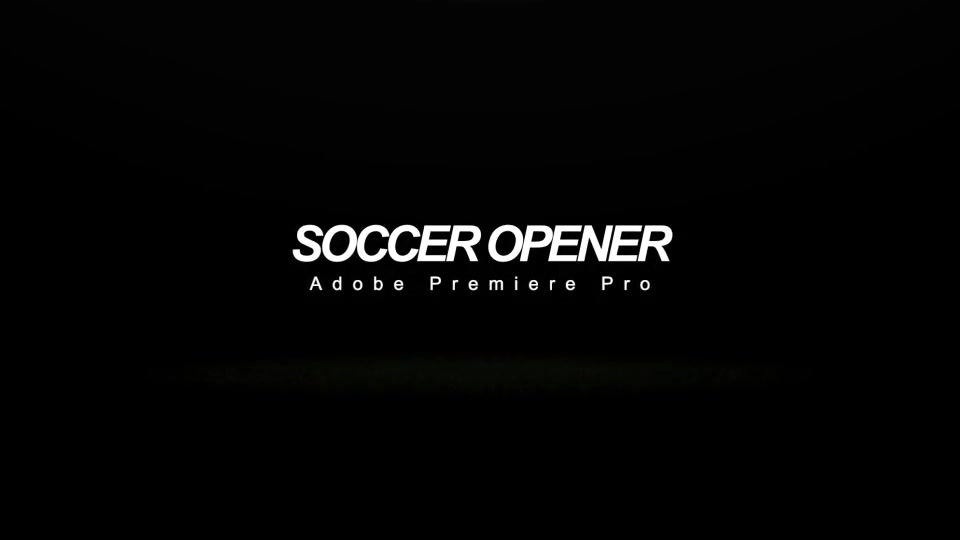 Soccer Opener Premiere Pro - Download Videohive 22017014