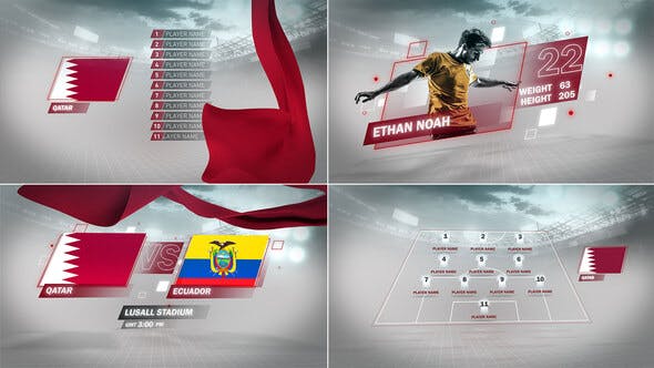 Soccer Package Qatar 2022 - 39973684 Videohive Download
